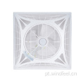 Ventilador de teto falso de 14 polegadas, circulador de ar com luz LED, controle remoto luz de 3 cores